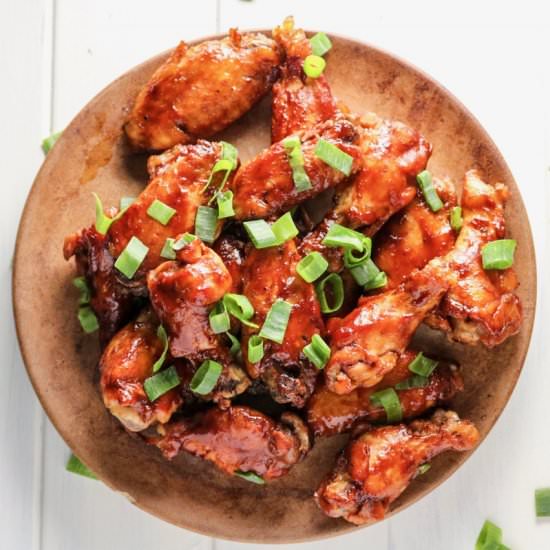 Ghost Pepper BBQ Wings