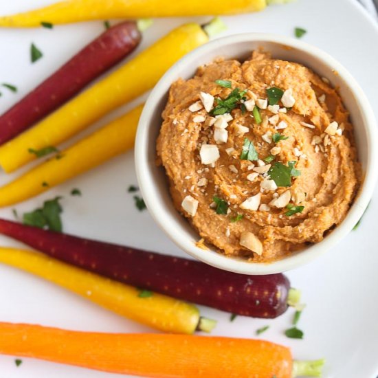 Smoky Sun-Dried Tomato Cashew Dip