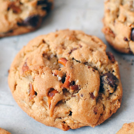 Peanut Butter Chocolate Chip Cookie