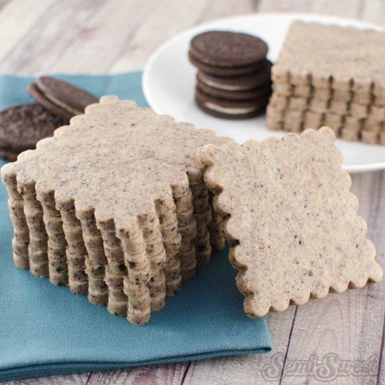 Cookies and Cream Cut-Out Cookies