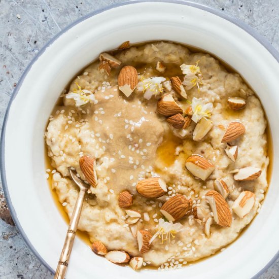 Creamy Tahini Porridge