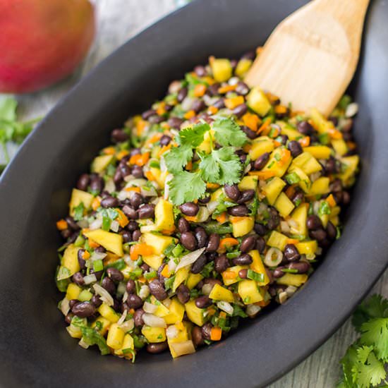 Black Bean and Mango Salad