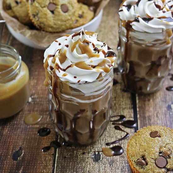 Caramel Chocolate Muffins