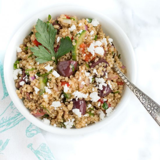 Mediterranean Quinoa Salad