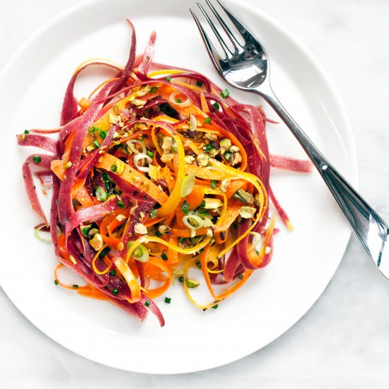 Rainbow Carrot Salad