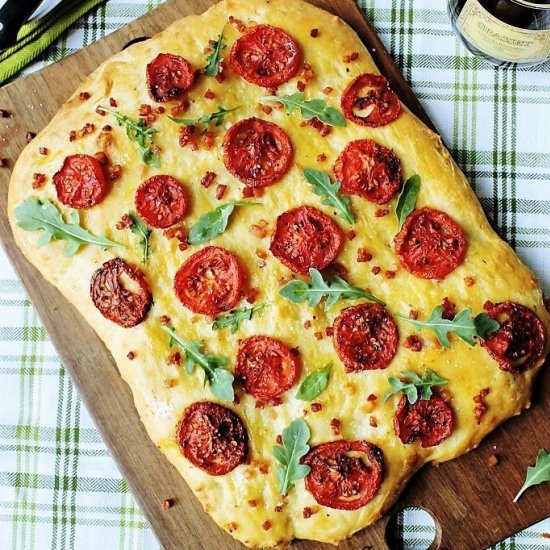 Italian BLT Focaccia