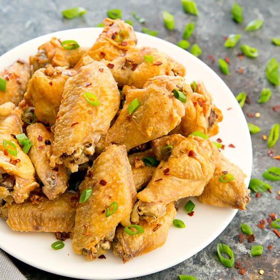 Baked Salt and Pepper Wings