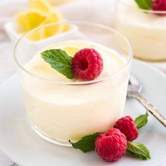 Easy Lemon Curd Mousse