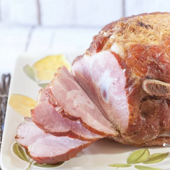 Slow Cooker Teriyaki Ham