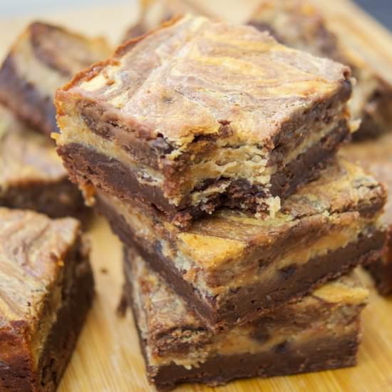 Peanut Butter Cheesecake Brownies