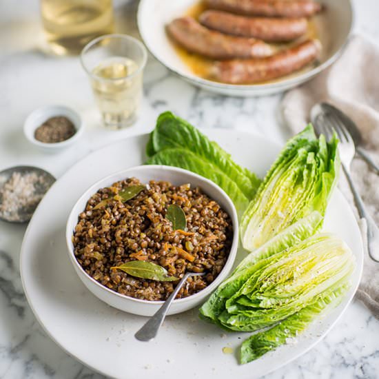 the perfect lentil salad