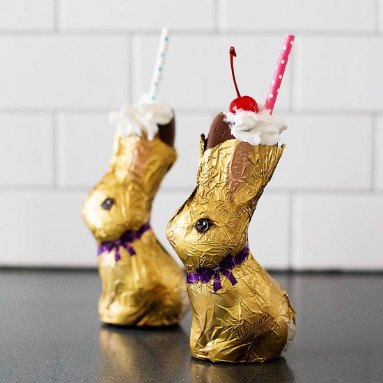 Chocolate Bunny Easter Shake