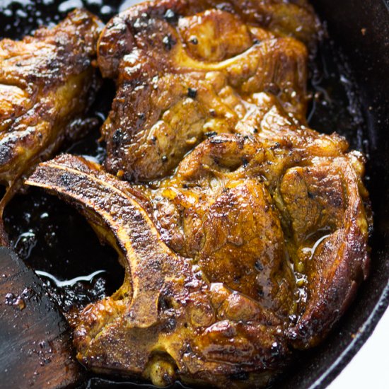 Pan Grilled Vietnamese Pork Chop