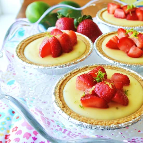 Mini Key Lime Pies with Limoncello