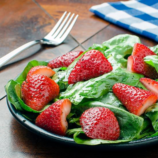 Strawberry-Spinach Salad