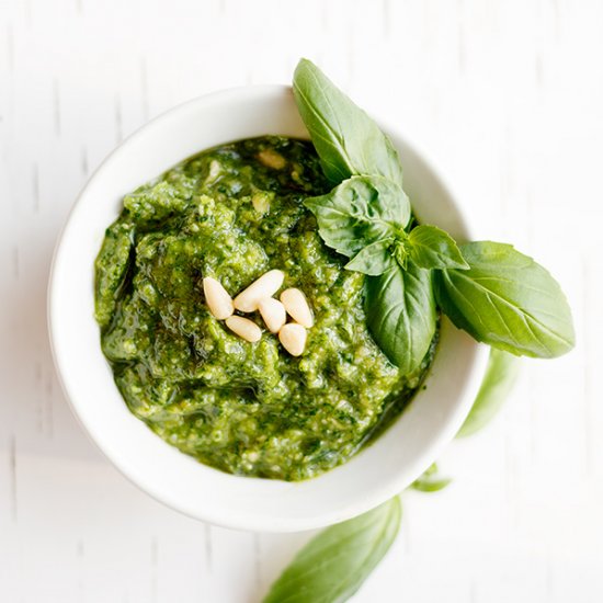 Homemade Basil Pesto