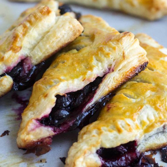 Lemon Blueberry Turnovers