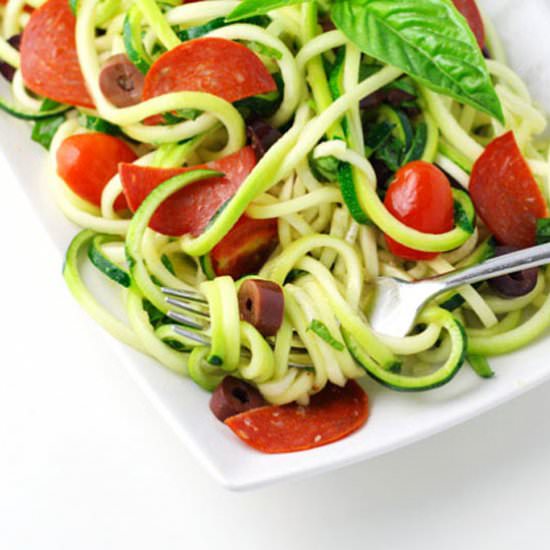 Italian Zucchini Pasta Salad