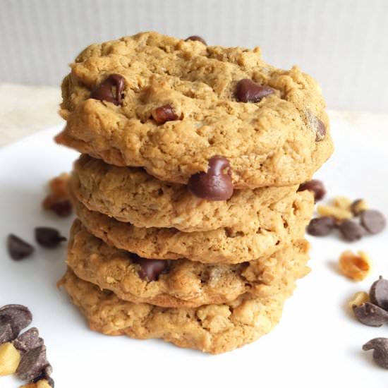 Loaded Oatmeal Peanut Butter Cookie