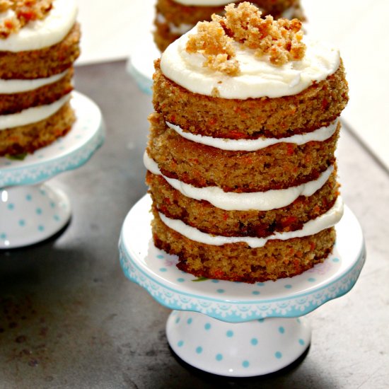 Carrot Cake & Goat Cheese Frosting