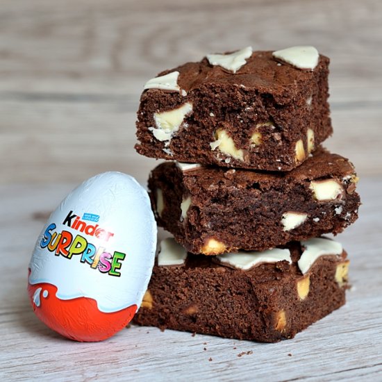 Kinder Egg Brownies