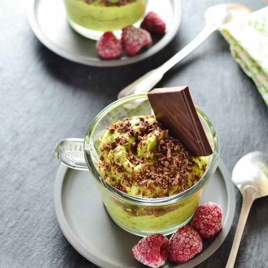 Chili Chocolate Avocado Dessert