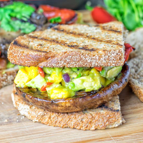 Portobello Mushroom Sandwich