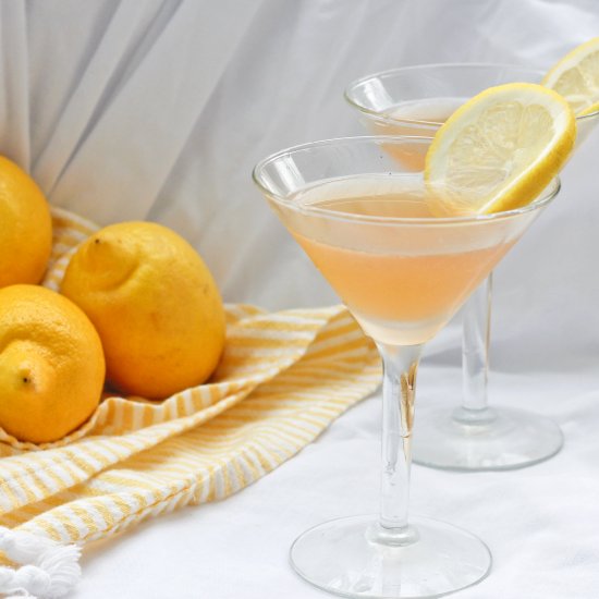 Lavender Lemon Bourbon Sour