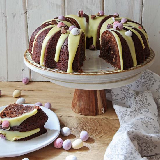 Fudge Brownie Bundt Cake