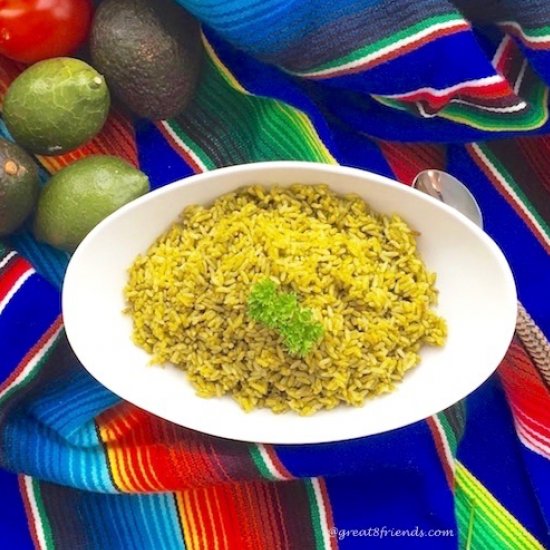 Baked Arroz Verde