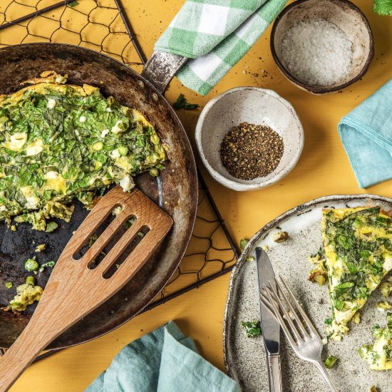 Herby Asparagus Frittata