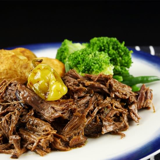 Slow Cooker Mississippi Roast