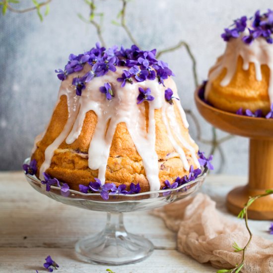 Fresh Violets Babka