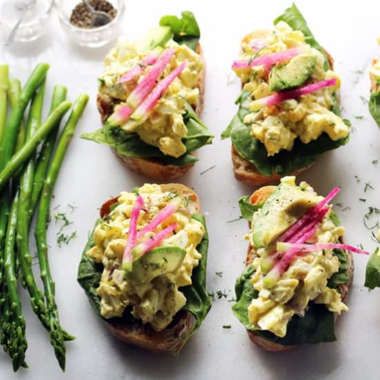 Egg Salad with Dill Mayonnaise