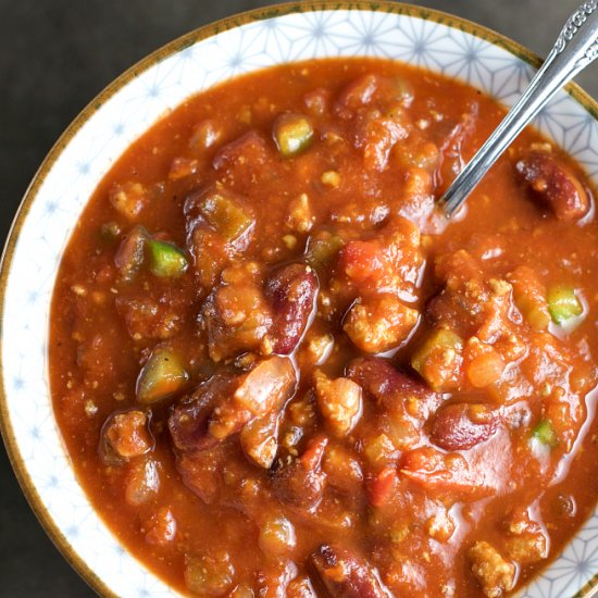 Spicy Turkey Chili