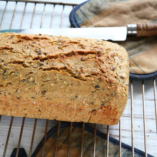 Cold Oven Yeast Einkorn Pepita Bread