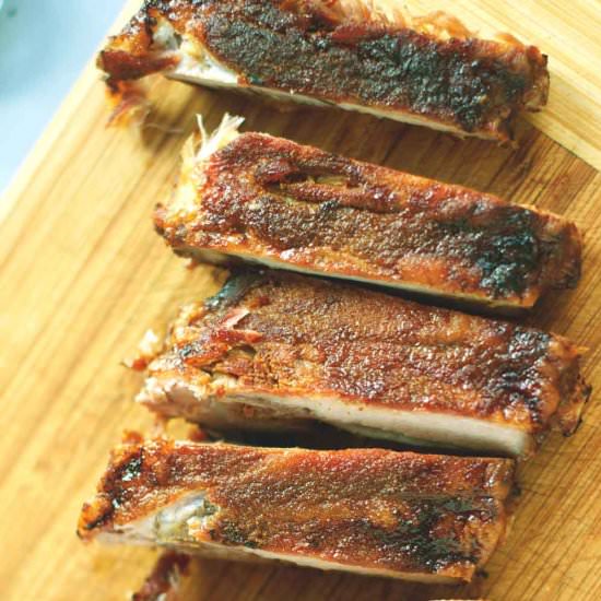 Oven-Roasted Dry Rub Ribs