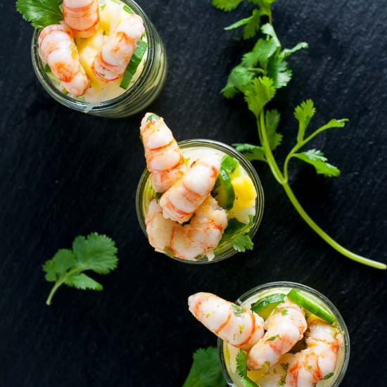 Grilled Prawn Cocktail