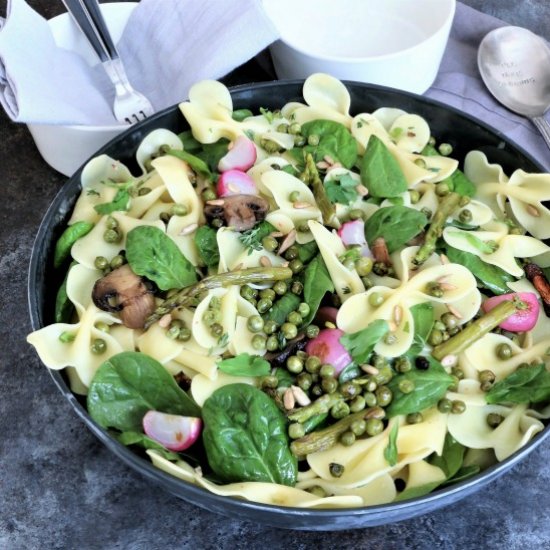 Roast Spring Vegetable Pasta Salad