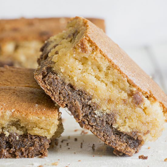 Chocolate Peanut Butter Brownies