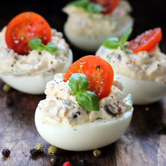 stuffed eggs