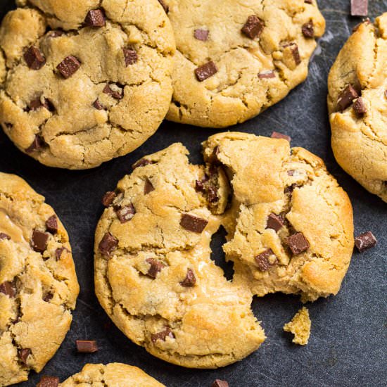 Choc Chip Peanut Butter Cookies