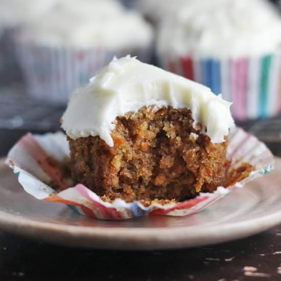 Carrot Cake Cupcakes