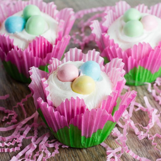 Easter Egg Cupcakes