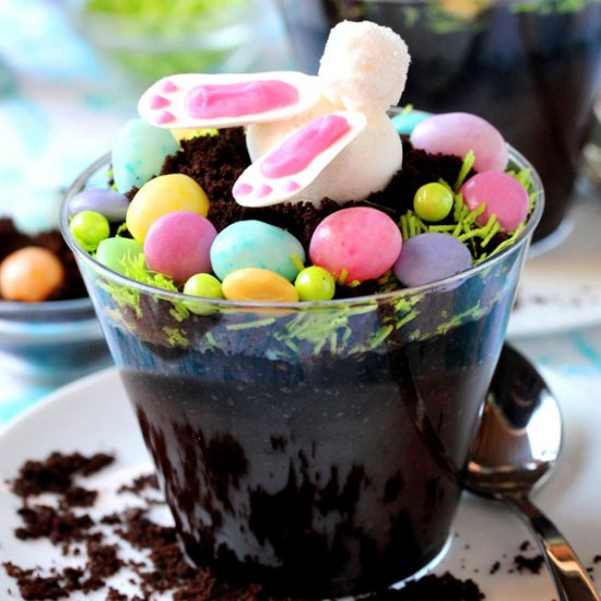 Bunny Bottom Dirt Cup Desserts