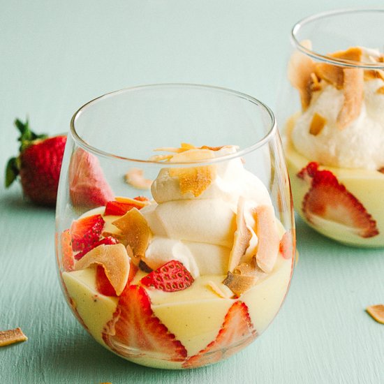 Simple Vanilla Parfait