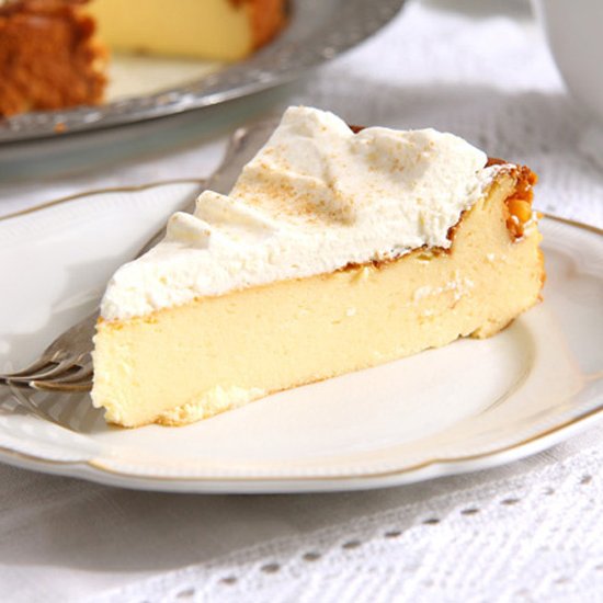 Crustless Cheesecake