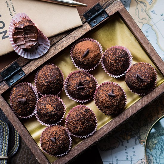 Almond Chocolate Truffles