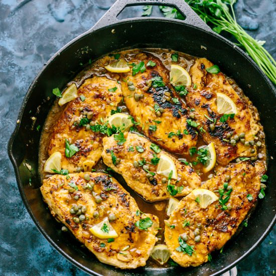 35-Minute Chicken Piccata