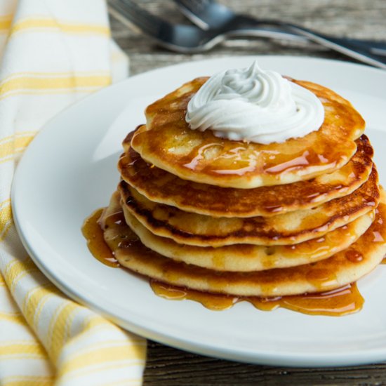 Gluten Free Coconut Pancakes